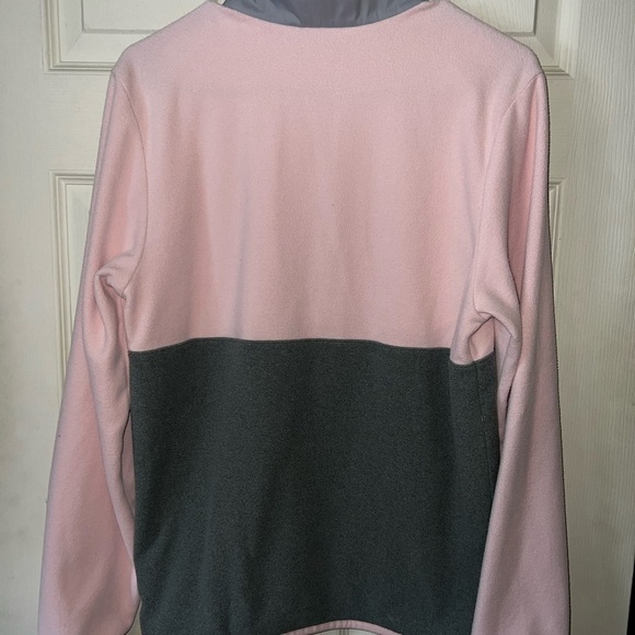 The North Face Pink and Gray Pullover, girls XL, womens small - Picture 2 of 4